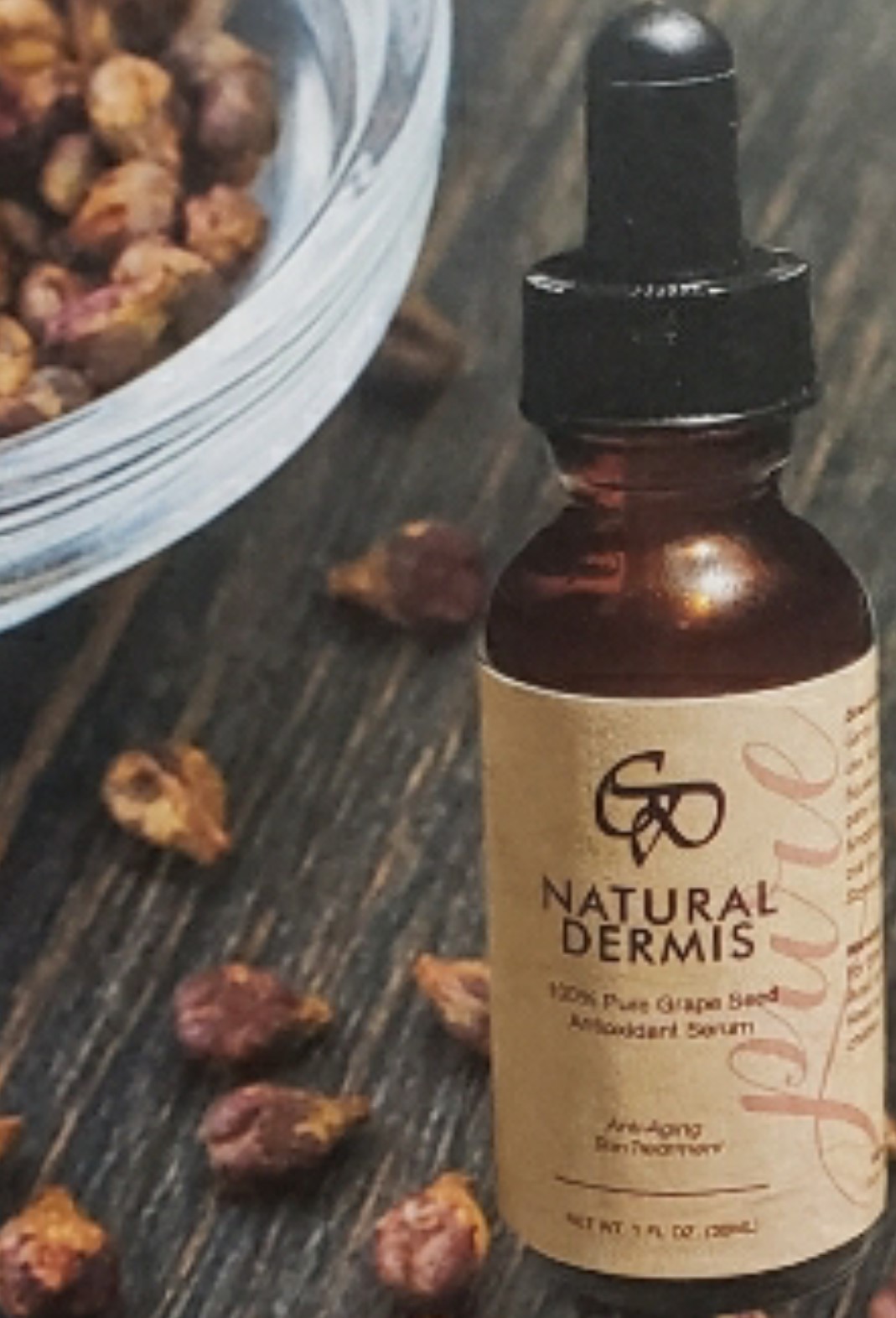 PURE NATURAL DERMIS ANTI-AGING WRINKLE REMOVAL SERUM 30ML